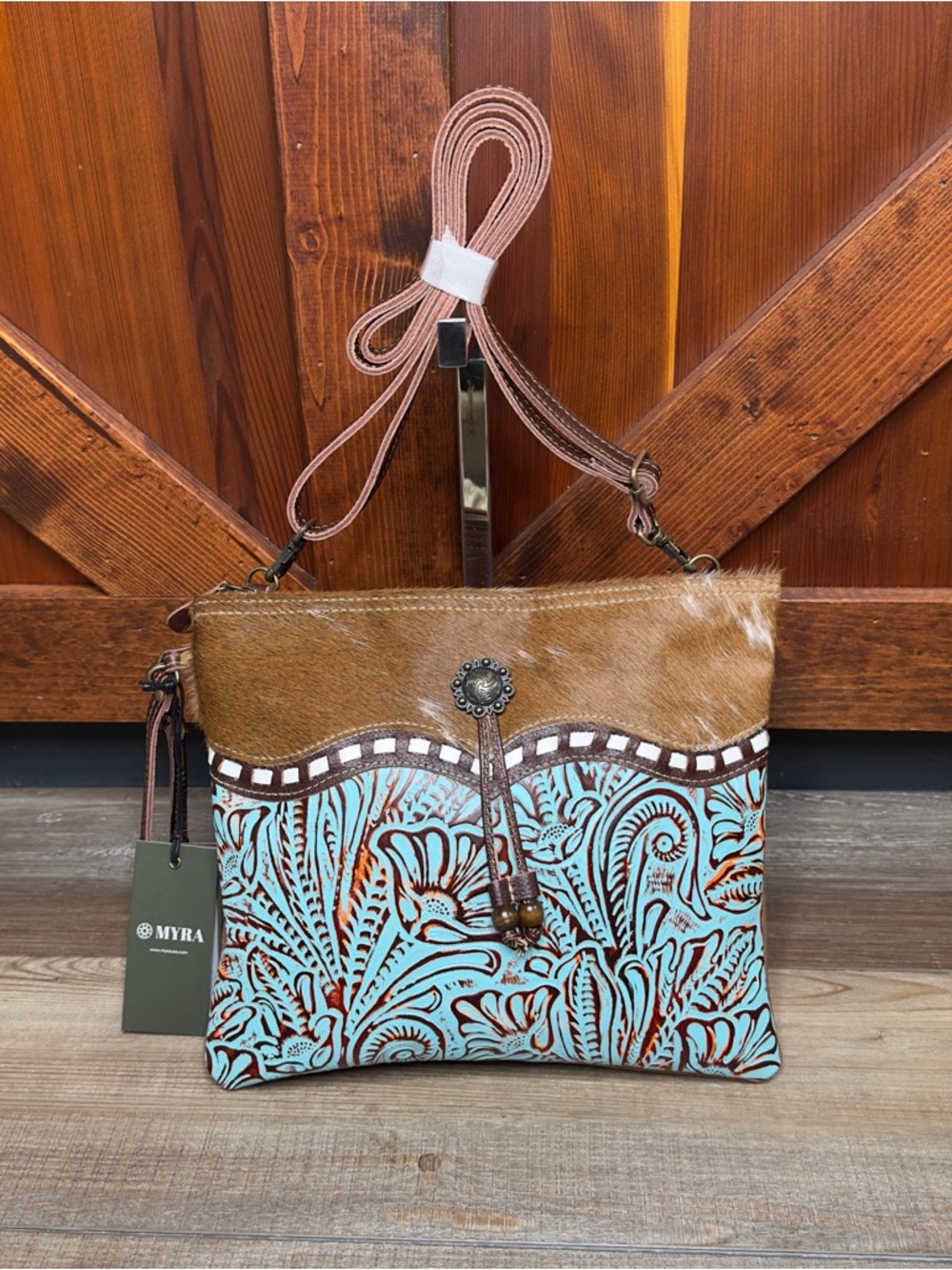 Myra Bag Blue Isle Crossbody Purse NWT